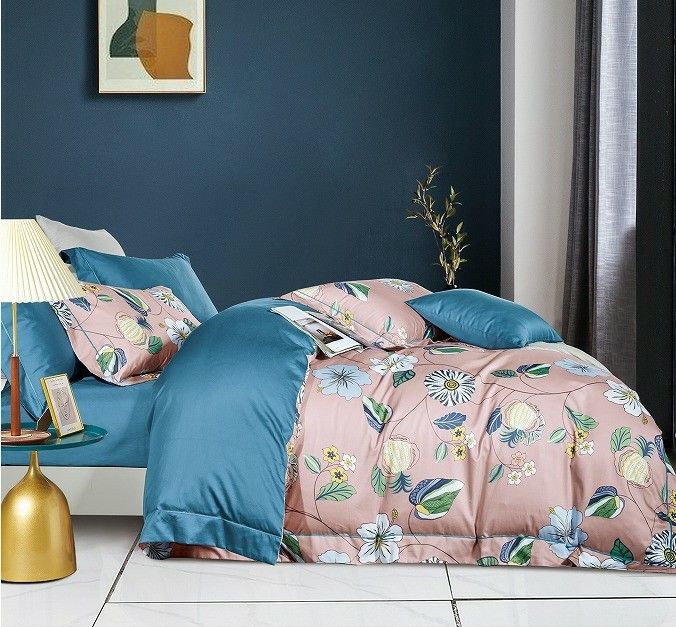300 TC ακμάζουν την κάλυψη κρεβατιών Duvets βαμβακιού συνόλων σεντονιών εγκατέστησαν τα σύνολα παρηγορητών φύλλων
