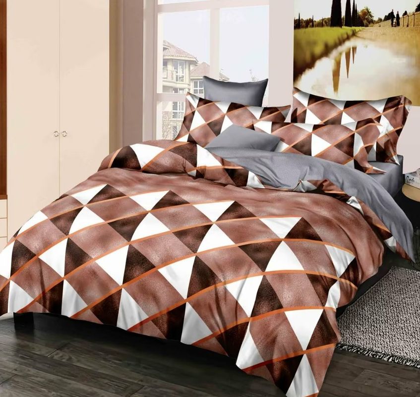 Εγχώριου υφαντικός Microfiber κλινοστρωμνής πολυεστέρας 4 εκτύπωσης χρώματος συνόλων πολυ 100% μαξιλαροθήκη PC και κάλυψη Duvet