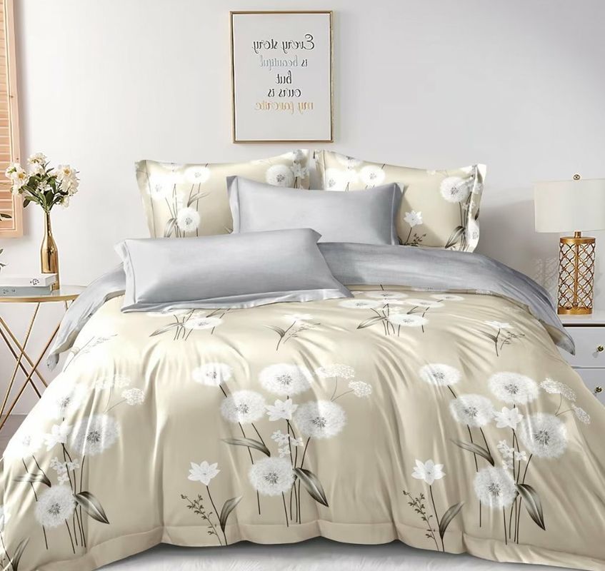 Πολυ σχηματισμένη τούφες Duvet κλινοστρωμνής Microfiber εκτύπωσης χρώματος πολυεστέρας κάλυψη συνόλων 100%
